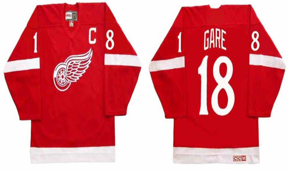 2019 Men Detroit Red Wings #18 Gare Red CCM NHL jerseys->detroit red wings->NHL Jersey